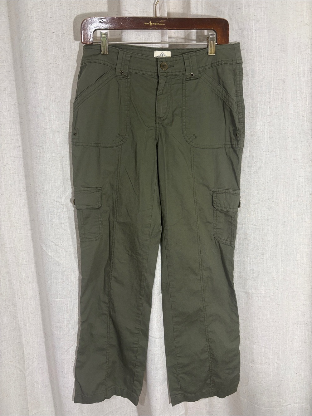 St. John's Bay Olive Green Women’s Cargo Pants